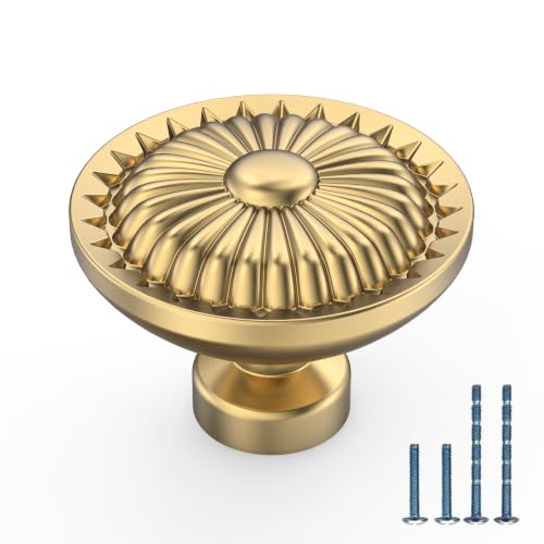 10 Pack Champagne Bronze Cabinet Knobs, Kitchen Knobs - color: Champagne Bronze, size: knob