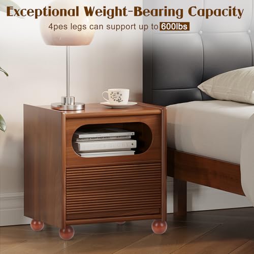 4 Inch Wooden Sofa Legs Set of 4 Walnut Wood Round Sofa Legs with Mounting Plate Screws Solid Wood Furniture Feet for Couch Bed Cabinet Bookcase Ottoman - color: Walnut