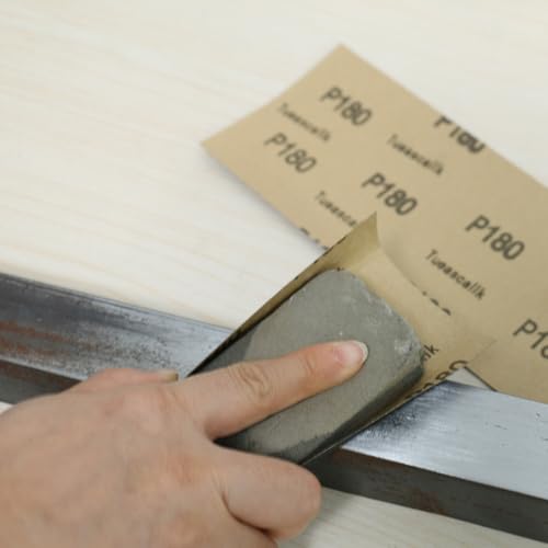 30Pcs 9 x 3.6 Inchs 180 Grit Wet and Dry Handmade Universal Sanding Sheets, Suitable for Woodworking Furniture/Automobiles/Metal/Lacquer Polishing Sandpaper - style: 180 Grit