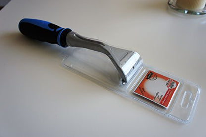 Carbide Paint Scraper 2 Inch Heavy Duty Scraper Tool Premium Ergonomic for Removing Varnish, Paint, Scratch, Stickers, Glue, Resin, Rust, Putty, Stain Finishes, Easy and Comfortable to Use