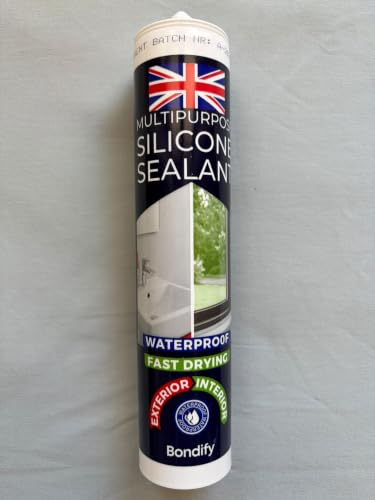 Waterproof Silicone Sealant Clear, Silicone Caulk for Window & Door, Kitchen & Bathroom Solvent Free, 3PCs x 10oz, Ideal for Sink, Sanitary, Bath, Shower Sealant, Window Frame Sealant - size: CLEAR - 3PCs