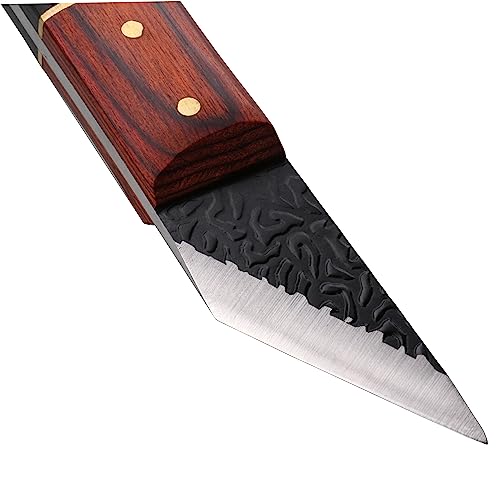 3pc Marking Knife within Tin Box, Marking Gauge Woodworking, Premium Woodworking Tool with High Speed Steel Sharp Blade, Beautiful Wood Handle - color: M-nf-3pc