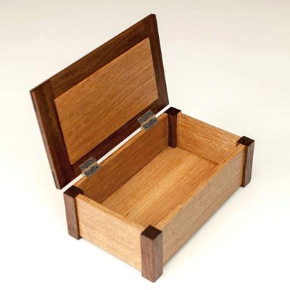 Small Hinges for Wooden Box, 4 Pcs Quality Brass Folding Jewelry Box Hinges - color: Antique Bronze