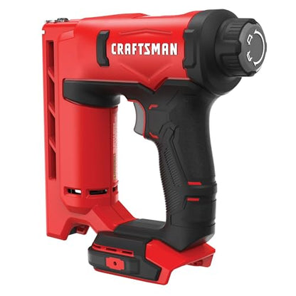 CRAFTSMAN V20 Staple Gun, 3/8 in. Wide Crown Stapler, Cordless Staple Gun Battery Powered, Tool Only (CMCN410B)