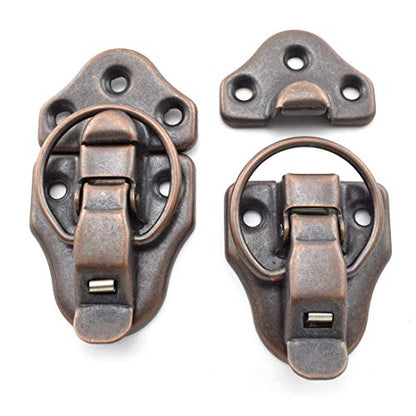 SDTC Tech 2-Pack Retro Red Bronze Style Box Toggle Latch - color: red bronze