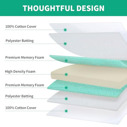 HOMBYS Couch Cushion Replacement Wrapped with Polyester Batting, High Density Couch Cushions Inserts with Dacron Fiber Layer,Upholstery Cushion Padding with Removable Cover,6 inch Thick,22"x24" - size: 22"x24"x6"