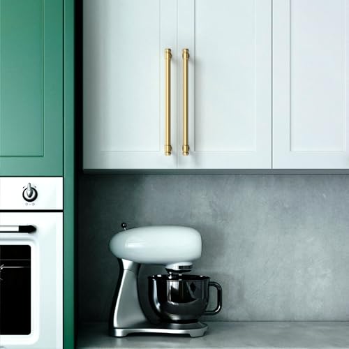 Asidrama 10 Pack 7.5 Inch Champagne Bronze Kitchen Cabinet Handles - color: Champagne Bronze, size: 7.5" Hole Center(192mm)
