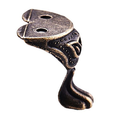 Antique Brass Box Feet 4 Pcs Zinc Alloy Legs for Jewelry Boxes