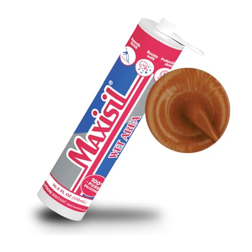 Maxisil Wet Area Silicone Sealant 310ml - A32 Cotto - color: A32 Cotto