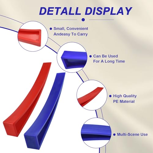 Aifeier ET 4 PCS (Red & Blue) Car Window Curved Dent Repair Tools