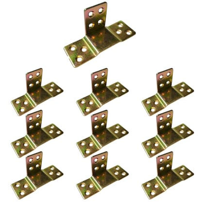 10Sets Bed Hinge Bed Hanging Buckle Shelf Holder Bed Beam Connector