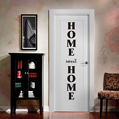 Welcome and Home Sweet Home Stencil - 18 Pack Large Vertical Welcome Home Sweet Home Sign Stencils Templates for Painting on Wood, Reusable Letter Stencils for Porch Signs & Front Door Decorations - style: Welcome and Home Sweet Home