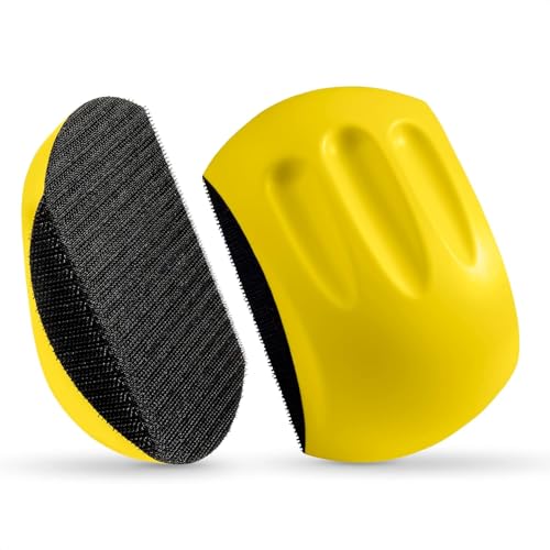 Mouse Sanding Blocks 2 Pcs, Hand Sander for Wood, Auto Body, Crafts