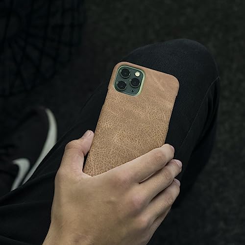 Faux Leather Fabric, Thick Durable Synthetic Repholstery Leather Vinyl, Soft Touch Distressed DIY and Craft Material - Individual 1 Yard Cut 36"x54" (Mushroom) - color: Mushroom, size: 1 Yard Cut