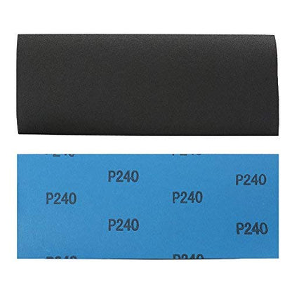 LotFancy 240 Grit Sandpaper, 45PCS, 9 x 3.6 Dry Wet Sand Paper, Silicon Carbide Sanding Sheet for Metal Automotive Wood Furniture Sanding, Polishing, Finishing - size: 240Grit