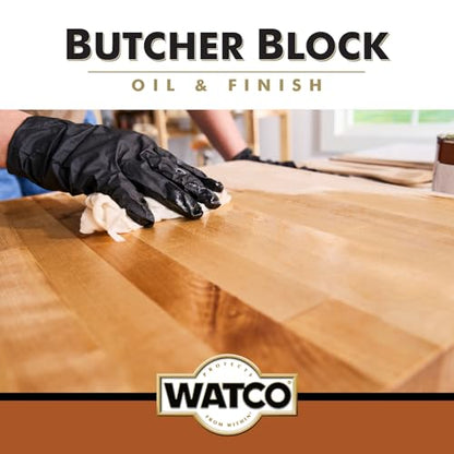 Watco Butcher Block Clear Oil & Finish