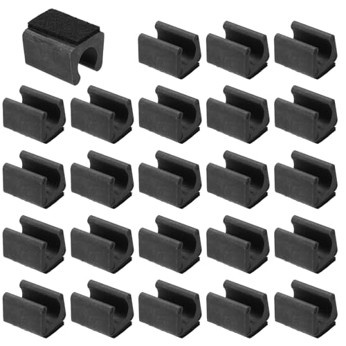 PATIKIL 24pcs Rectangle Chair Leg Cover with Felt Pad, 14mm Slide Smoothly No Scratches No Noise Furniture Feet Hardwood Protectors Tips Floor Glides Tubing Caps for Office,Black Black - color: Black Black, size: 14MM