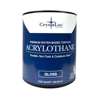 CrystaLac, Acrylothane (Clear Gloss, Quart) - color: Clear Gloss, size: 1 Quart