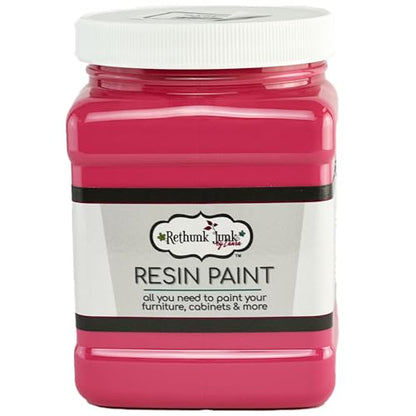 Rethunk Junk Resin Paint - 32floz (Flamingo) - color: Flamingo