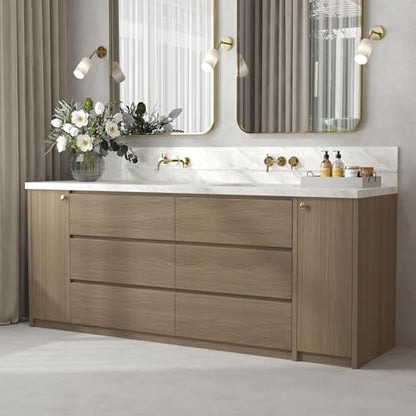 BAYYA Light Wood Grain Contact Paper Wallpaper Peel and Stick Countertops - size: 31.5" x 354"