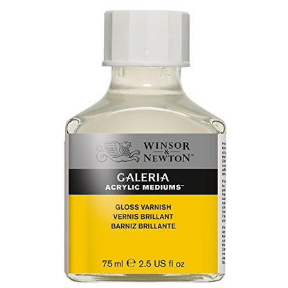 Winsor & Newton Galeria Acrylic Gloss Varnish, 2.5-oz (75ml) Jar - color: Gloss Varnish, style: 2.5-oz