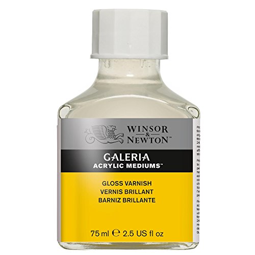 Winsor & Newton Galeria Acrylic Gloss Varnish, 2.5-oz (75ml) Jar - color: Gloss Varnish, style: 2.5-oz