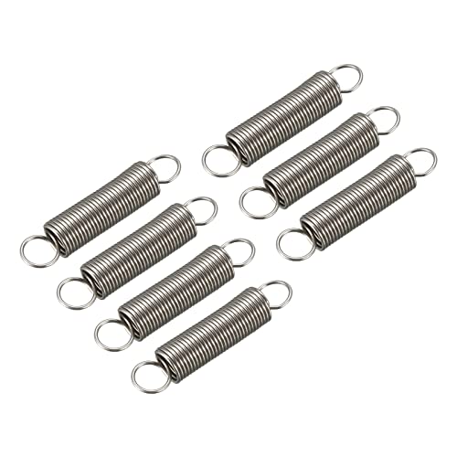 METALLIXITY Extension Spring (0.5x5x25mm/0.02"x0.2"x0.98") 15Pcs, Stainless Steel Tension Spring Wire - for Home Repair Construction Machinery - size: 0.02"x0.2"x0.98"