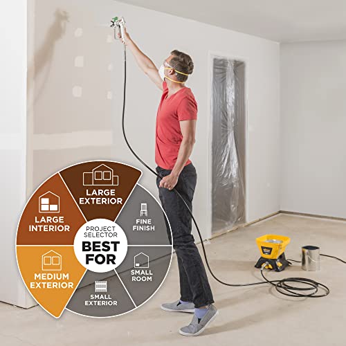 Wagner Spraytech Wagner 0580678 Control Pro 130 Power Tank Paint Sprayer, High Efficiency Airless with Low Overspray - size: Control Pro 130