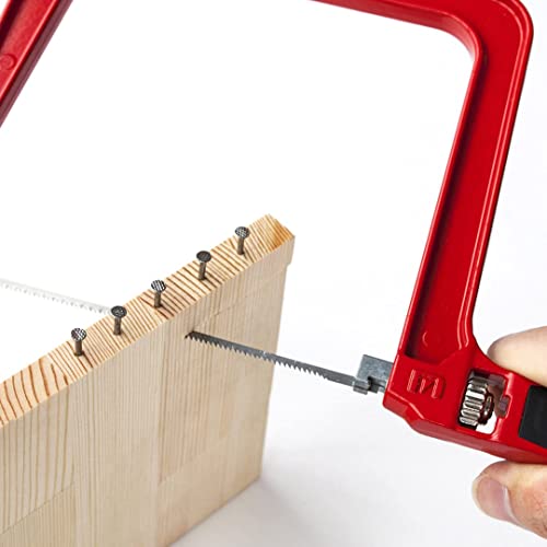 Magic Frame Depth Coping Saw with 5 Saw Blade for Metal Wood