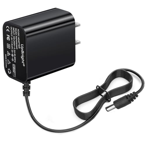 UpBright 5V AC/DC Adapter Compatible with Arrow Fastener T50DCD T50 DCD T-50 3.6V 1Ah 1000mAh Li-Ion Battery Cordless Staple Gun Electric Stapler T50DCDC 5VDC 1A Power Supply Cord Charger PSU w/Barrel