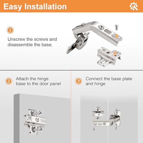 Probrico 135 Degree Open Caninet Hinges for Corner Folden Conbinet Door