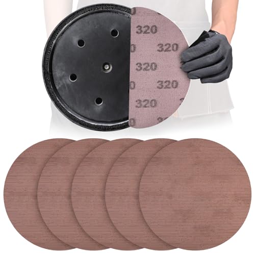 25 Pcs 9 Inch Mesh Sanding Disc for Drywall Sander 320 Grit - style: 9 Inch