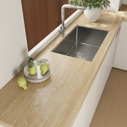 VEELIKE Blonde Oak Wood Contact Paper Wood Wallpaper Peel and Stick - size: 15.7" x 118"