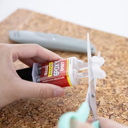 BAZIC Products Single-Use Quick-Set Epoxy, 0.2 oz, Syringe, 2-Pack - size: 2-Pack