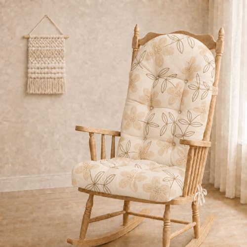 Custom Printed Rocking Chair Cushion, Personalized With Your Image - color: Custom Printing