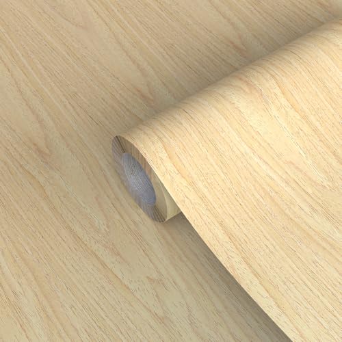 GSCIT Club Oak Wood Veneer, 8 inch x 15ft Wood Edge Banding Pre-glued Flexible, 7.87 inch Veneer Tape Banding for Cabinet Repair Furniture Restoration - color: Oak Veneer, size: 8"x 15ft