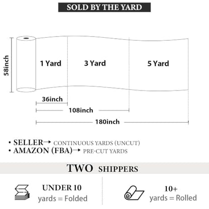 Waterproof Canvas Fabric by The Yard 1200D Upholstery Fabric 58x36in Khaki - color: Khaki, size: Pre Cut 1 Yard