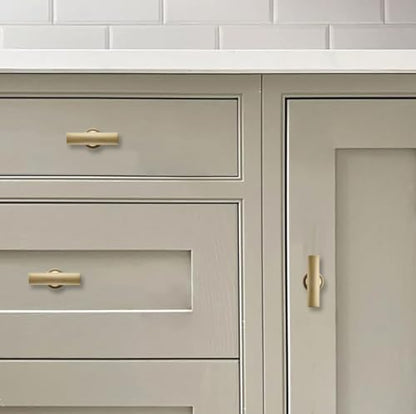 khtumeware 10 Pack 2 Inch 10 Pack Champagne Bronze Cabinet Knobs Kitchen Satin Brass Soild Cabinet Knobs Drawer Knobs Cabinet Hardware Zinc Knobs for Dresser Drawers - color: Champagne Bronze, size: 1.96"(50mm)Hole Center