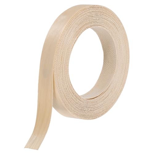 uxcell 0.75" x26 ft Wood Grain Repair Tape, Pre-Glued Iron on, Birch - color: Birch, size: 0.75" x 26 ft