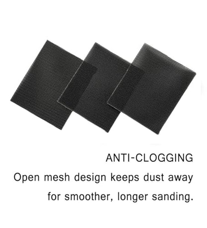 Sanding Mesh Sandpaper Sheets 12 Pack, 4.5 x 5.5 Inch Sanding Net Sheets, Grit 120, Dual-Sided Sandpaper Mesh for Wood, Drywall, and Metal - style: #120-12pcs
