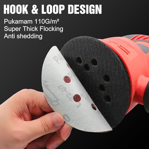 120 Pcs 5 inch Sanding Discs 2000 Grit 8 Hole Hook and Loop - style: 120 Pcs-2000 Grit