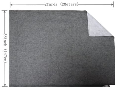 Thick Canvas Upholstery Fabric, Faux Slub Linen Material, for Couch Chair Car Seat Cover Repair (11 Coffee, 2 Yard (57x 72 inch)) - color: Coffee, size: 2 yard pre cut