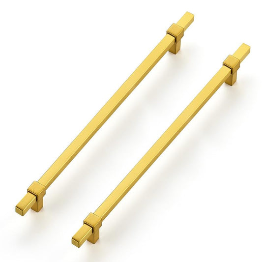 30 Pack Gold Cabinet Handles, 10" Hole Center Kitchen Drawer Pulls - color: Gold, size: 10 Inch Hole Center