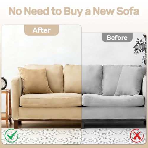 Couch Cushion Replacement 3"H, High Density Upholstery Foam Cushion Insert - color: White, size: 3"x24"x24"