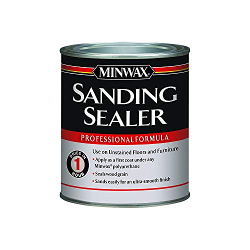 1 qt Minwax 65700 Clear Sanding Sealer Water-Based, Quart - size: Quart