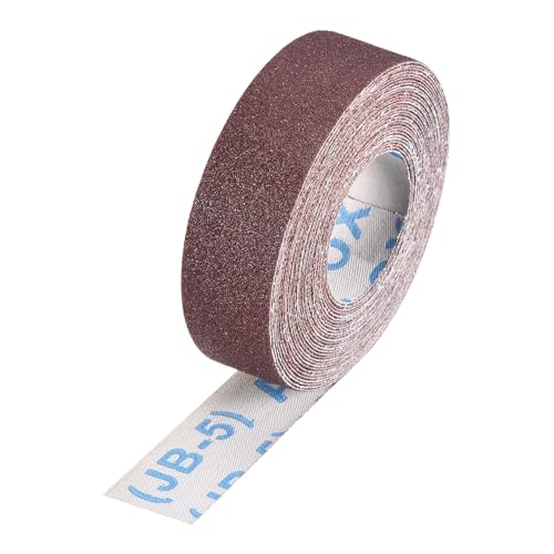Sandpaper Roll 1Inch 20FT 120Grit Aluminum Oxide Emery Cloth Roll - size: 1 Inch x 20 Feet 120 Grits