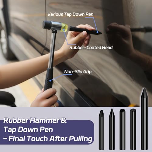 VEXTRO Dent Puller Kit - Paintless Dent Repair Kit for Car Door Dings - size: PDR Kit-3