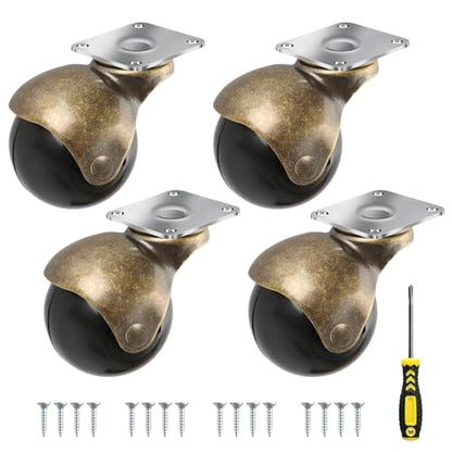 Apllamo 2 in Ball Caster Wheels - Heavy Duty 1200LBS