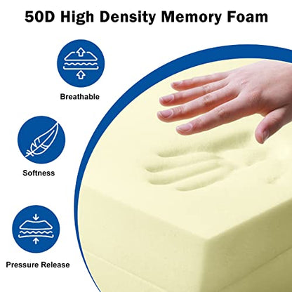 Nigoone 5"X 24"X 24" Upholstery Cushion Square Foam Replacement for Couch Chair Seat Padding, High Density Thick-Custom Pillow and Craft Foam Upholstery Supplies, 5 Inch Thick - size: 5×24×24