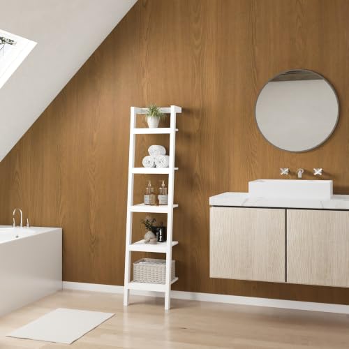 Extra Wide Brown Wood Peel and Stick Contact Paper for Cabinets - color: Brown, size: 48" x 118"